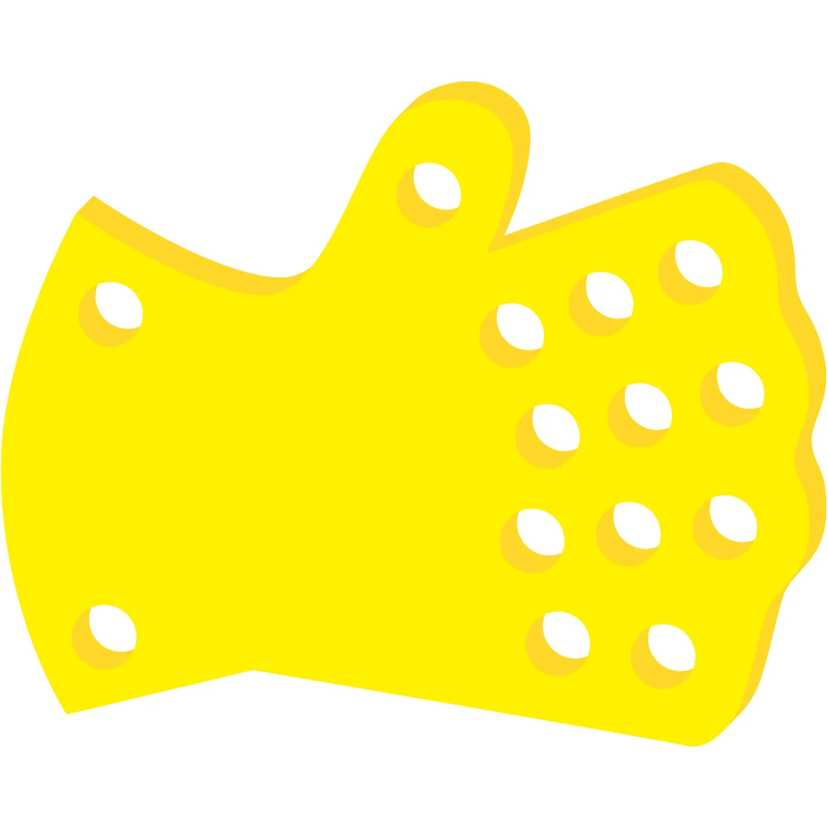 Hand Shape Test Tube Floatie 1