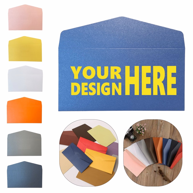 Multicolored Paper Envelope