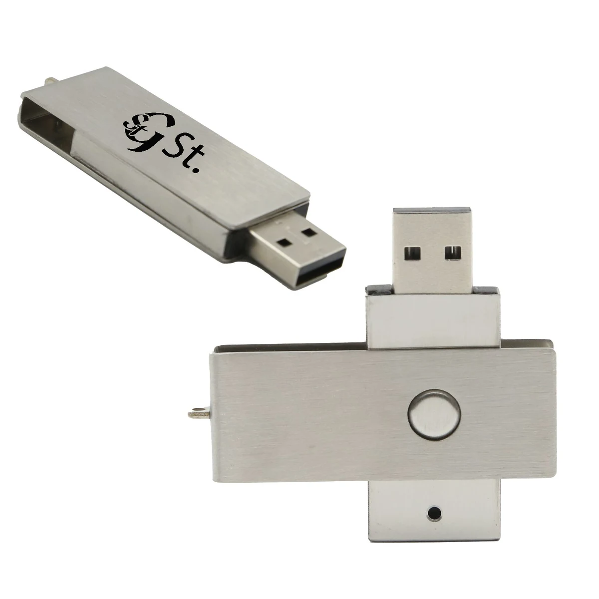 Swivel Metallic Radial USB Flash Drive 1