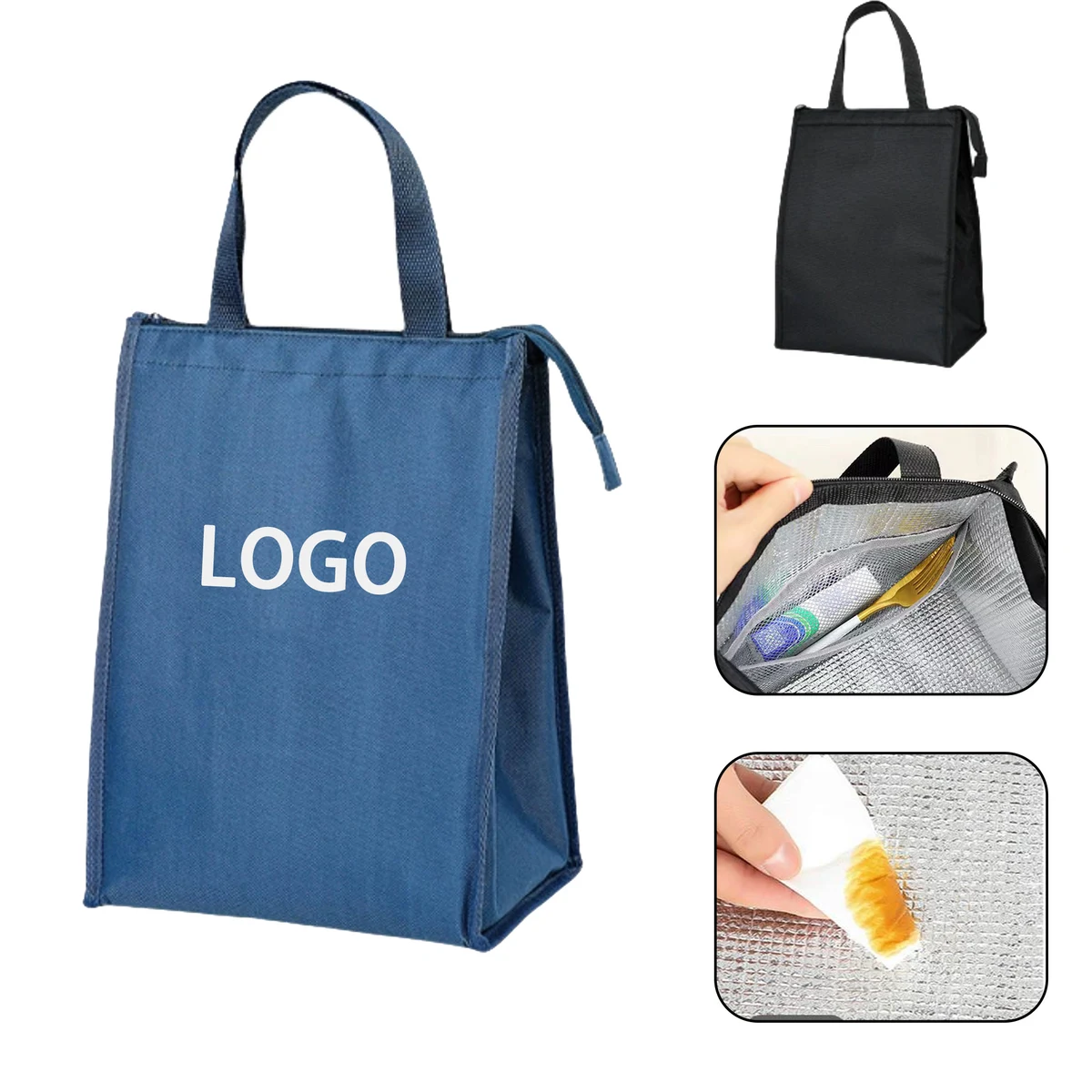 600D Oxford Cloth Insulated Meal Bag 1