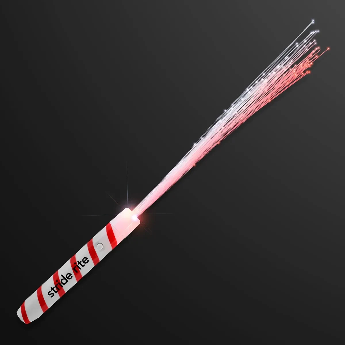 Candy Cane Wand, Fiber Optic White Lights 1