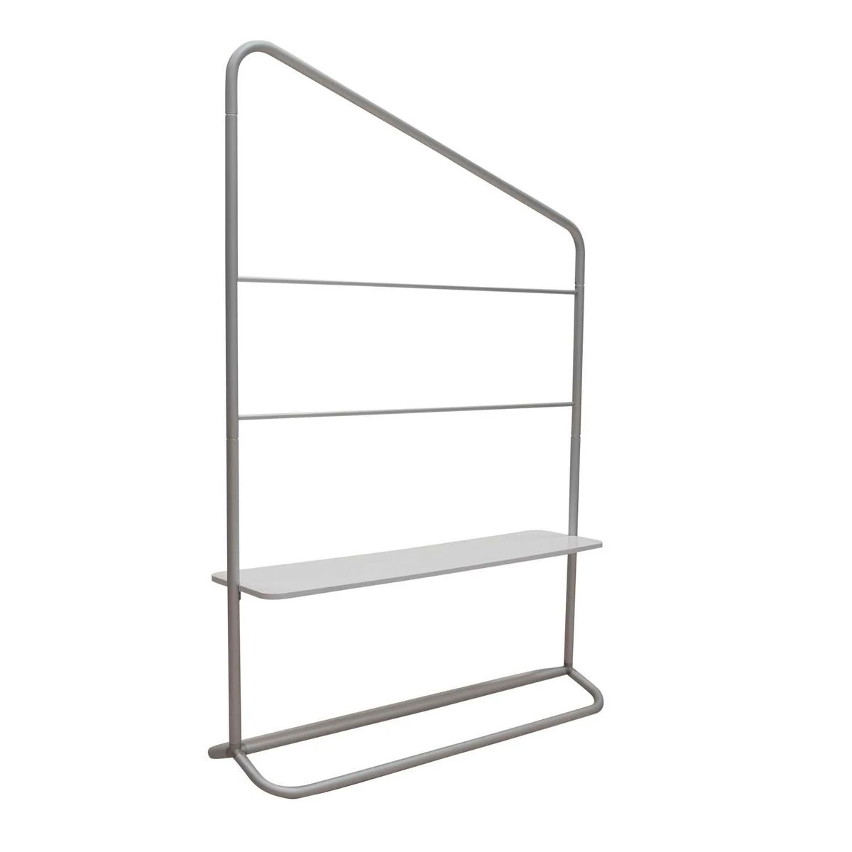 4' x 71" EuroFit™ Evolution One-Shelf Incline Hardware 1