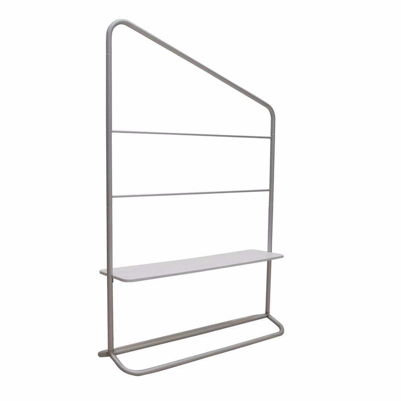 4' x 71" EuroFit™ Evolution One-Shelf Incline Hardware