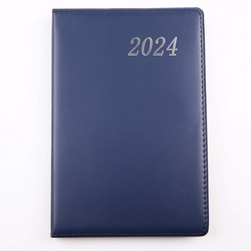 2025 A5 PU Leather Notebook Planner