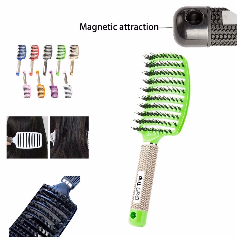 Multicolor Detangling Hair Brush