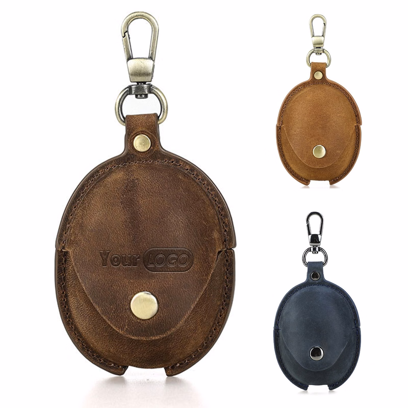 Genuine Leather headset drop protection case