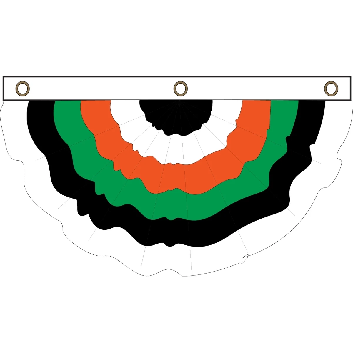 Gender Non-Binary Pleated Full Fan 1