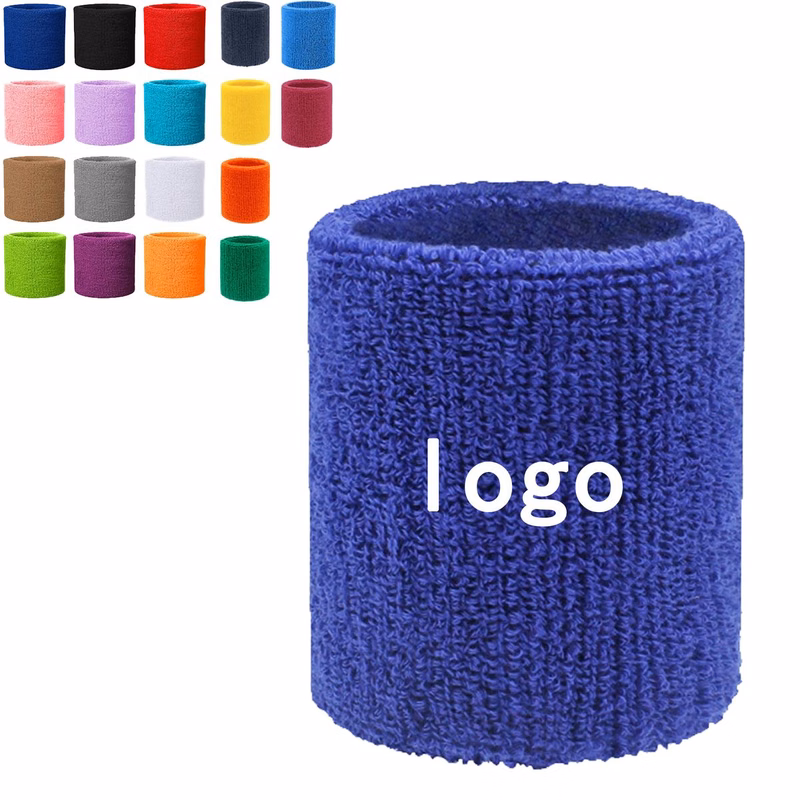 Custom Embroidered Sports Wrist Sweatband