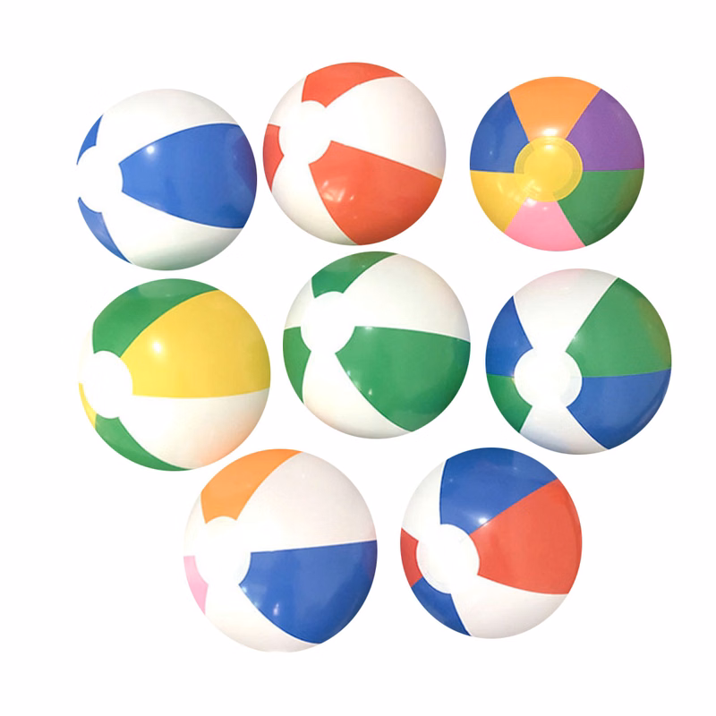 6" Colorful Beach Ball
