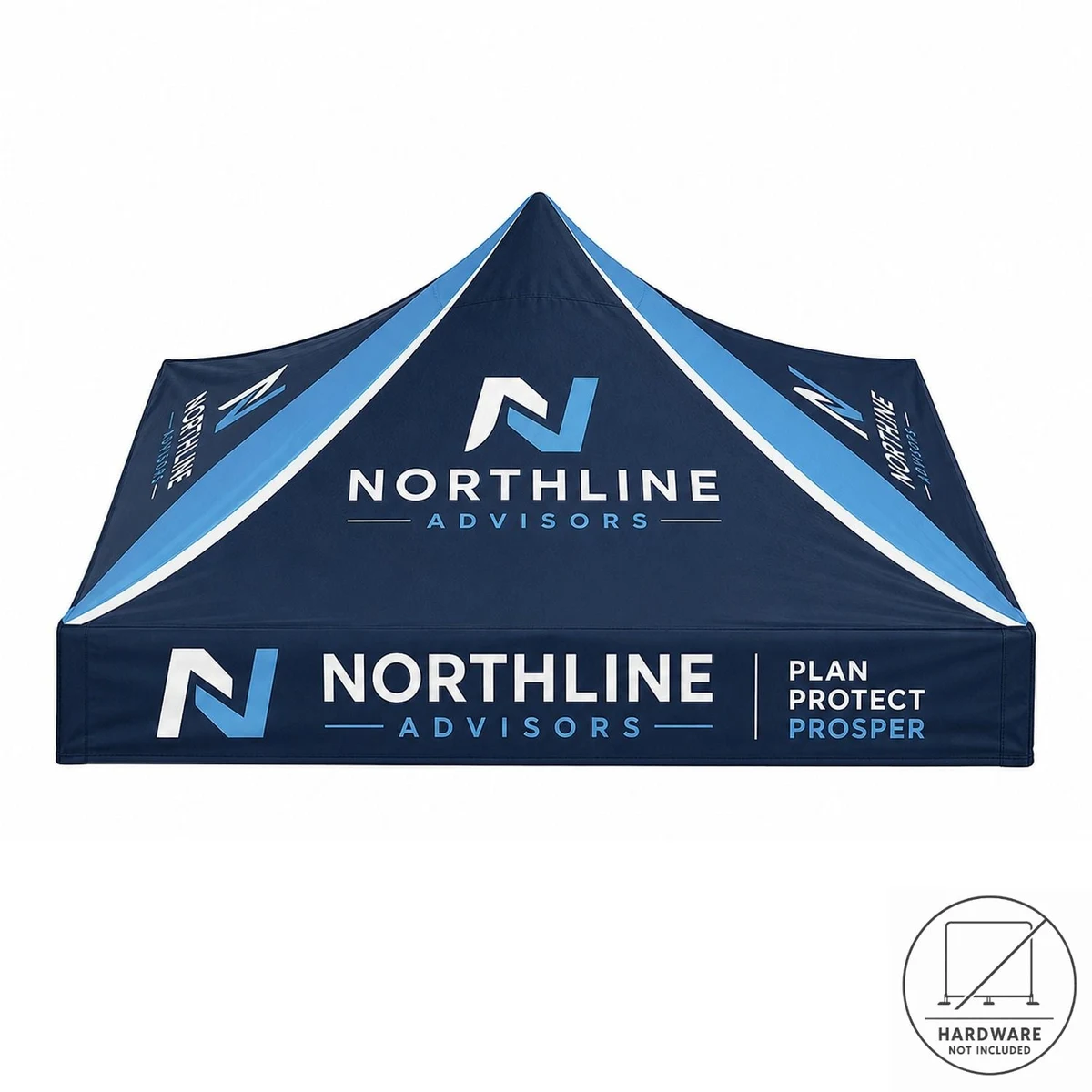 10' Premium Tent Canopy only, Full Bleed Dye-Sublimation 1