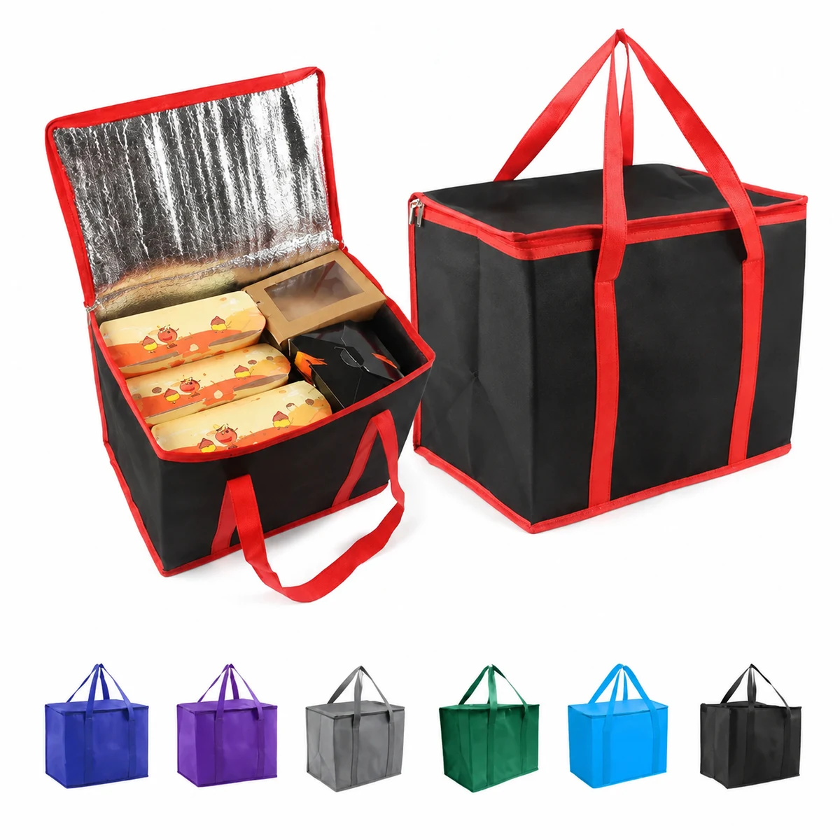 Zip Closure Thermal Cooler Bag 1