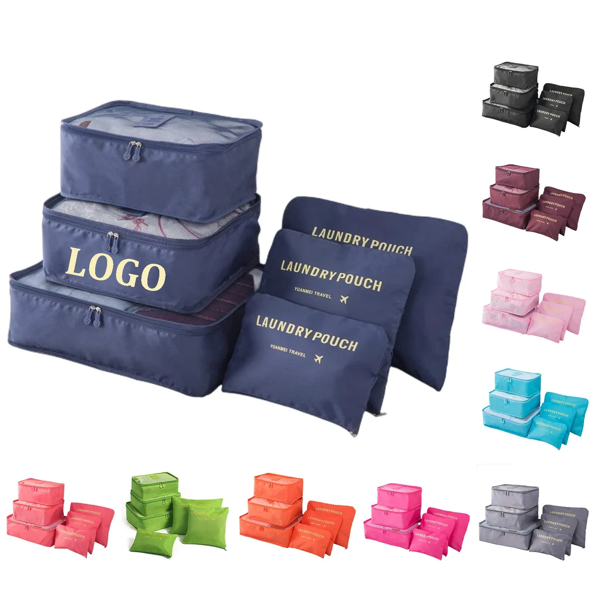 6 Set Travel Storage Bags 1