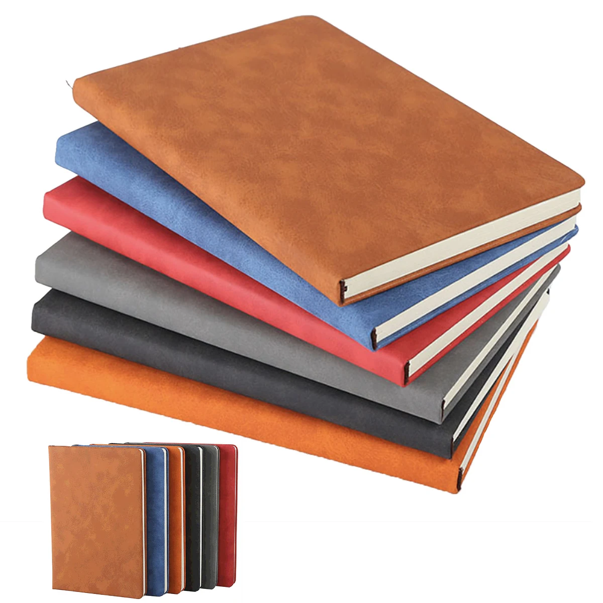 A5 Lined Notebook Softcover PU 1