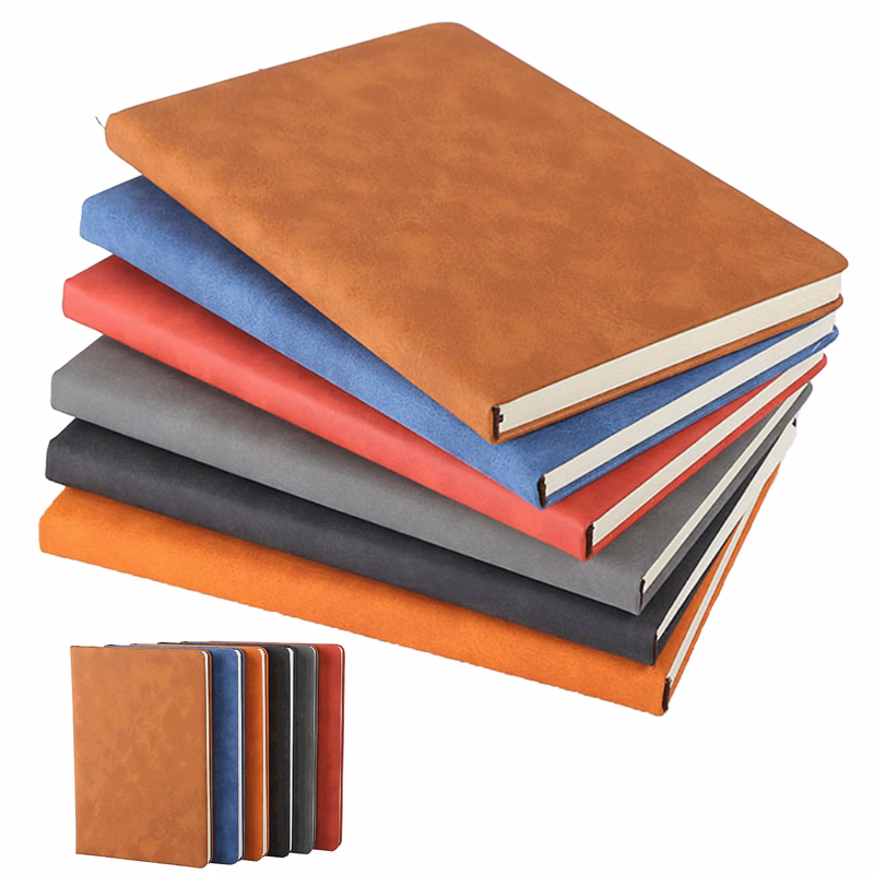 A5 Lined Notebook Softcover PU
