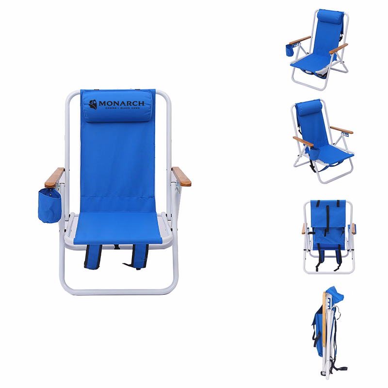 Reclining Lounger Chair with Strap
