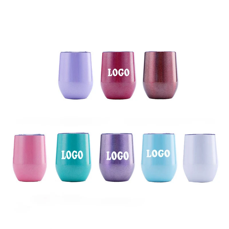 12oz Creative U-Shaped Double Layer Vacuum Thermos Cup 1