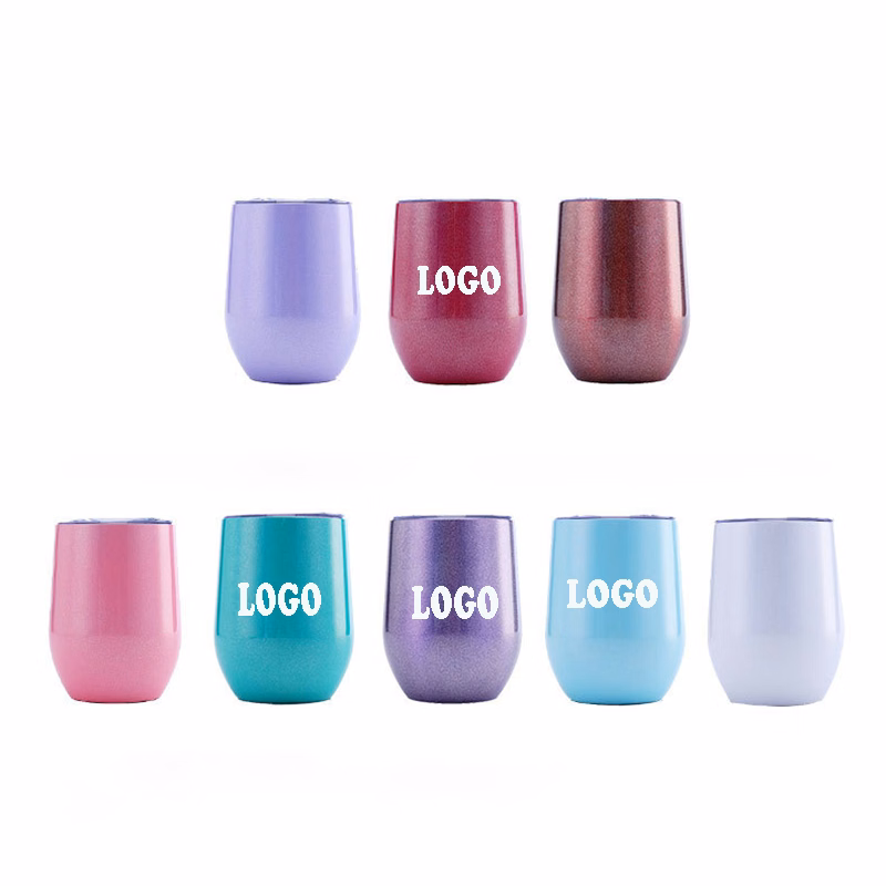 12oz Creative U-Shaped Double Layer Vacuum Thermos Cup