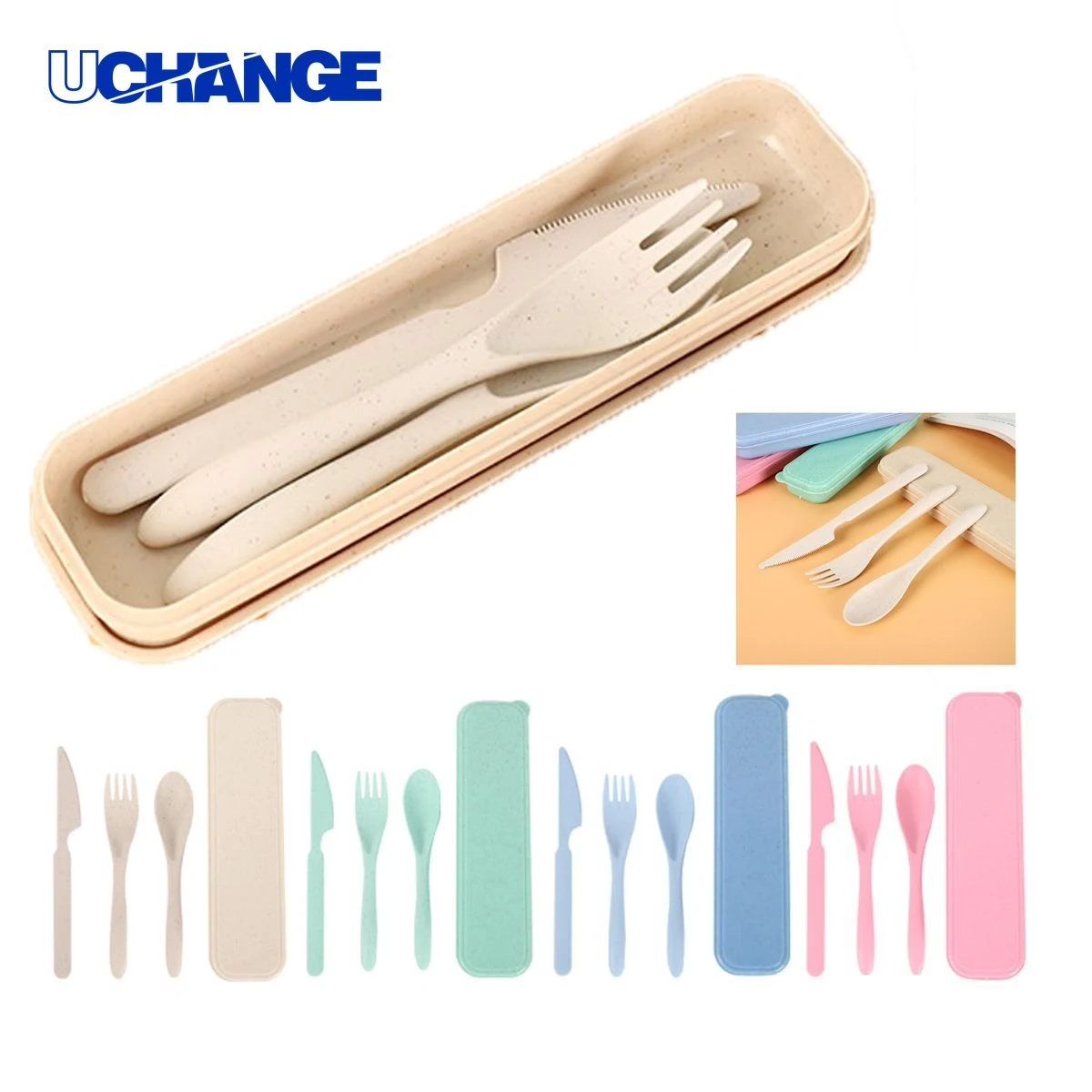 Plant Based Tableware Set for Eco Dining 1