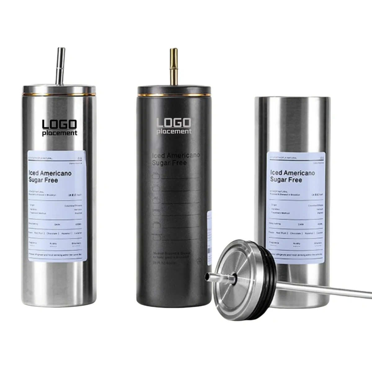 Metal Coffee Flasks Reusable Straws Corporate Gifts 1