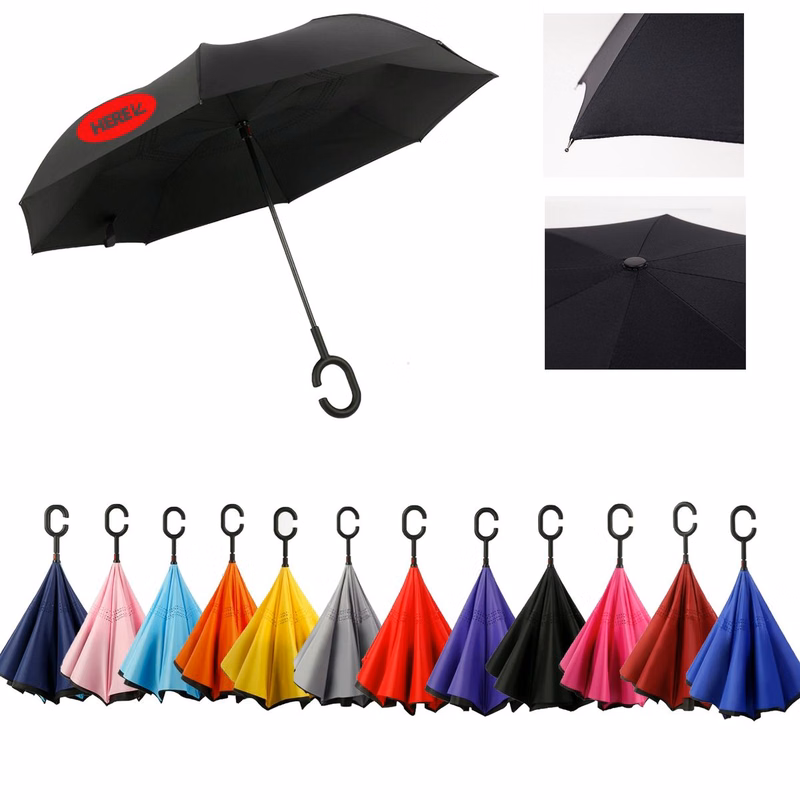 Double-Layer Reverse Folding Waterproof Umbrella
