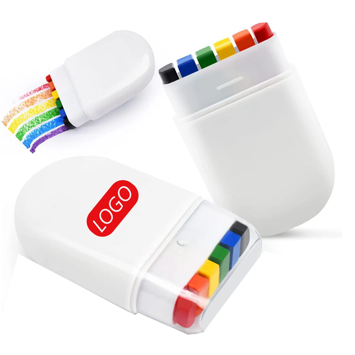 6-Color Party Rainbow Crayon 1