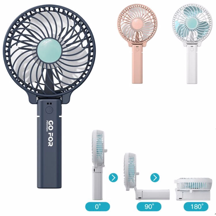 800mAh Travel & Camping Essentials Small Desk Fans