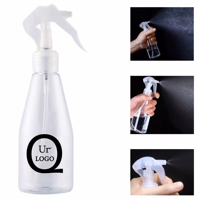 6.8 Oz Transparent Plastic Spray Bottle