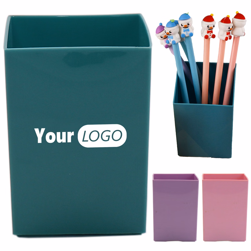 Plastic Simple Large Capacity Stationery Pen Holder