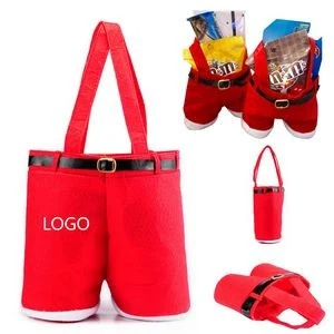 Big Size Santa Claus Reusable Shopping Tote Gift Bag 1