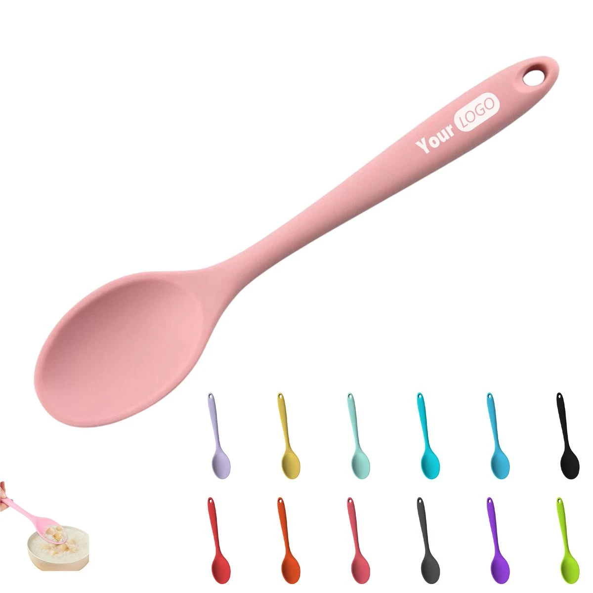 Food Grade Silicone Stirring Spoon 1