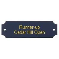 1" x 3-1/4" Engraved Perpetual Plate 1