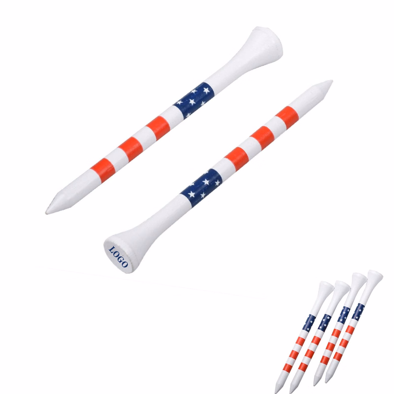 MOQ 10 pcs Striped Golf Tee
