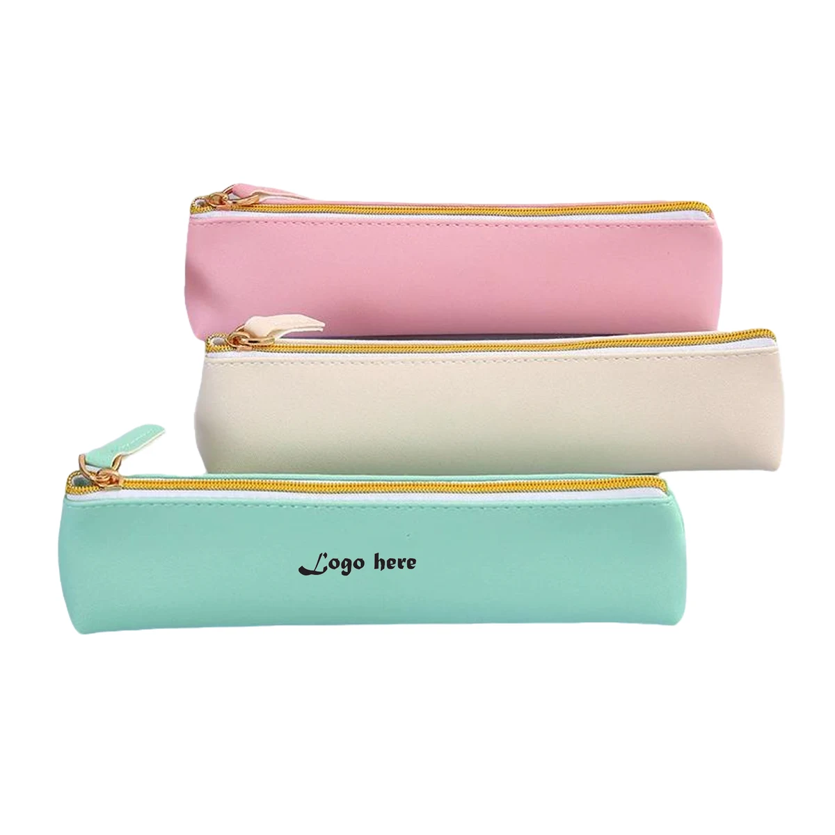 Creative Multi-Functional PU Leather Stationery Storage Pencil Box 1