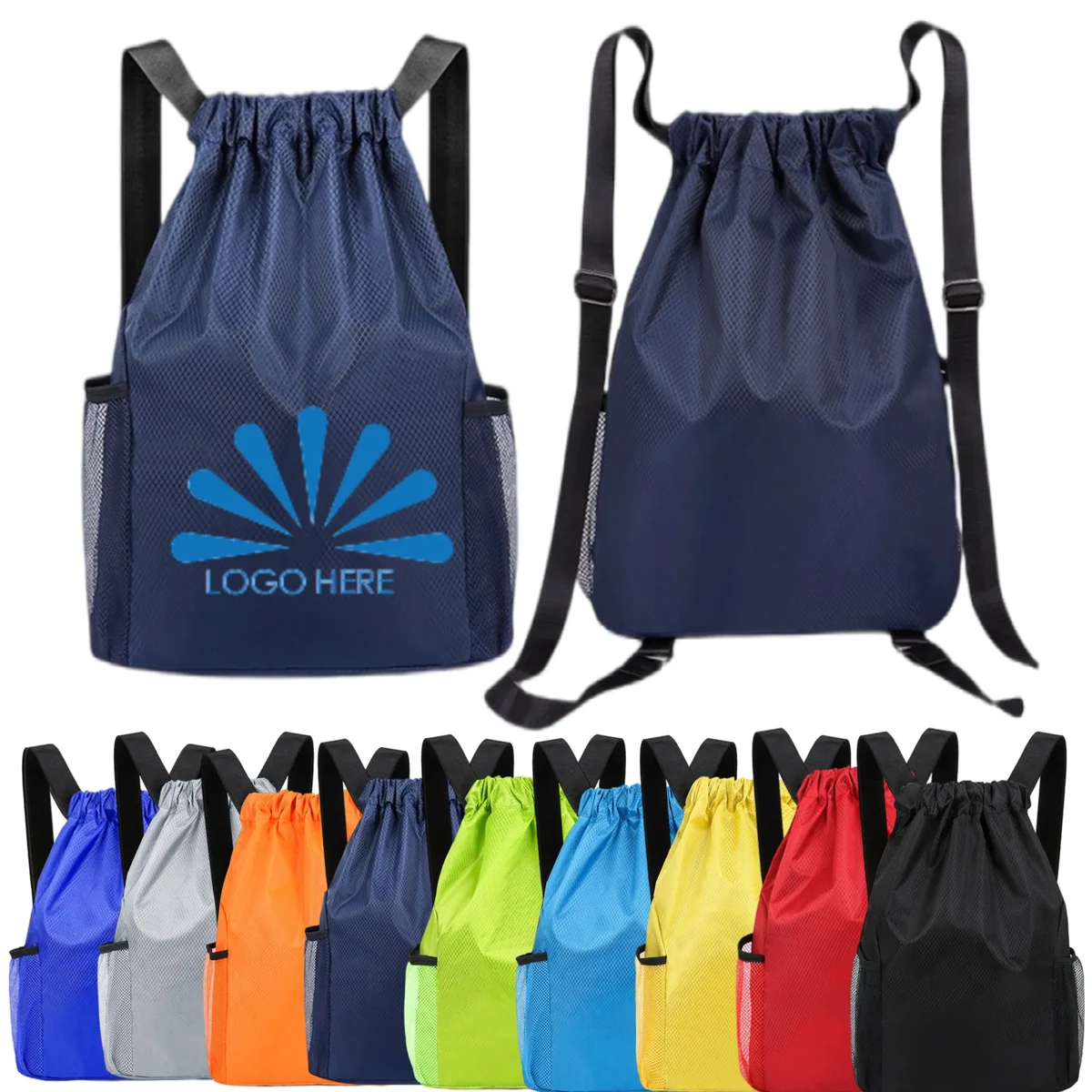 Drawstring Backpack Bag Sport Pack 1