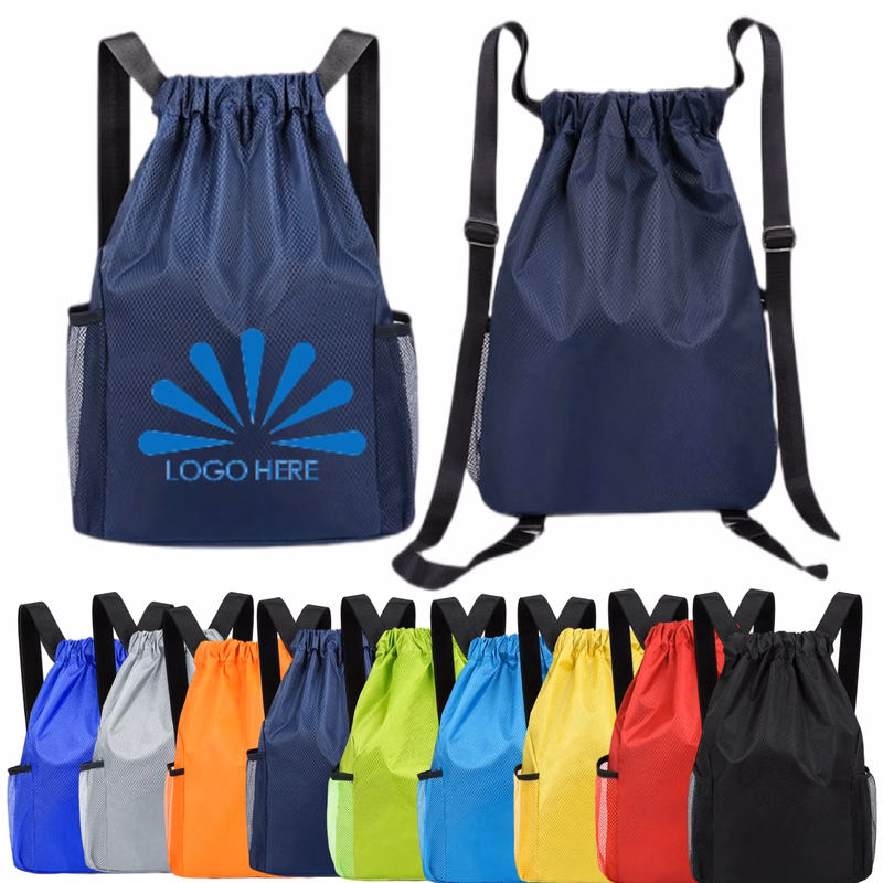 Drawstring Backpack Bag Sport Pack