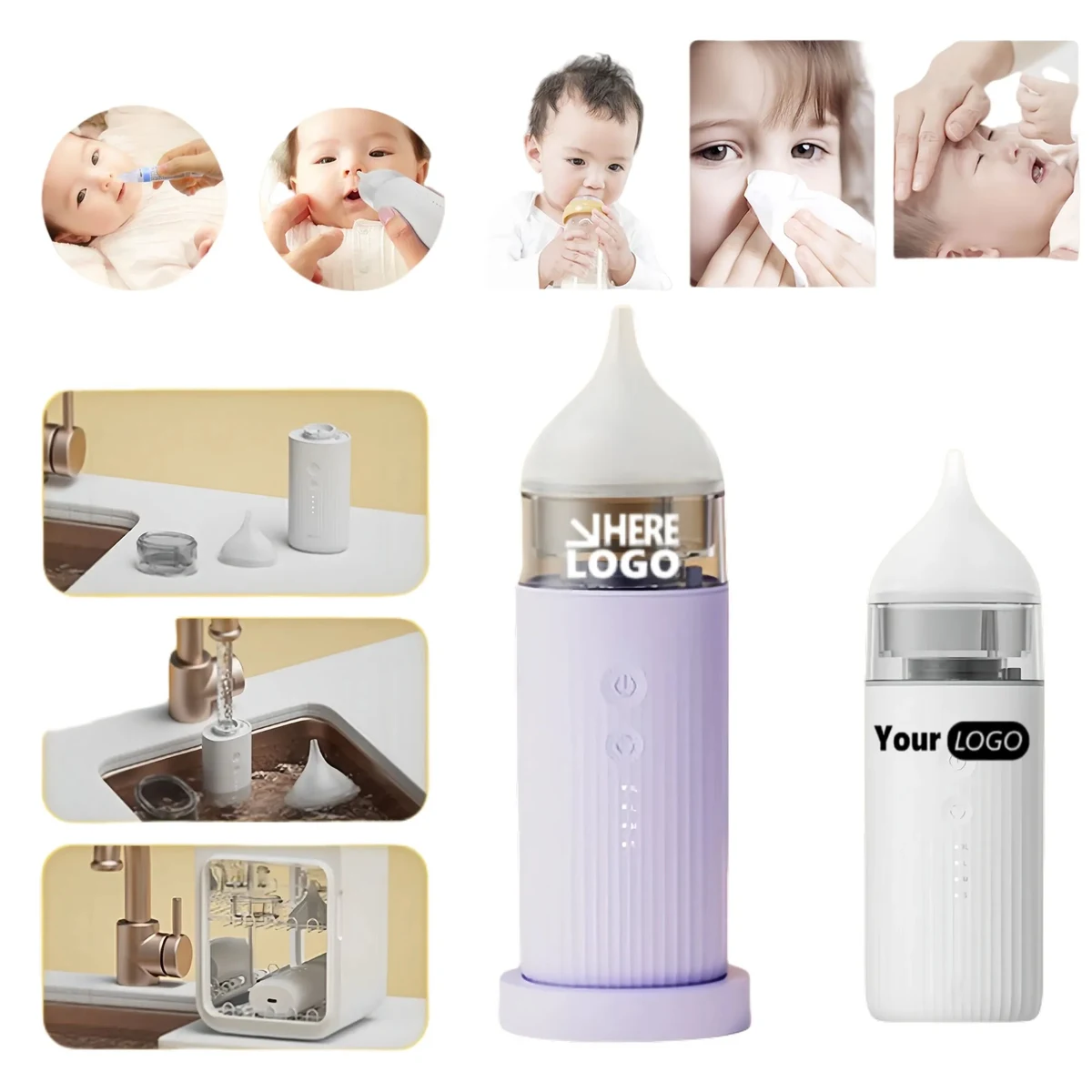 Baby Nasal Aspirator Waterproof 1