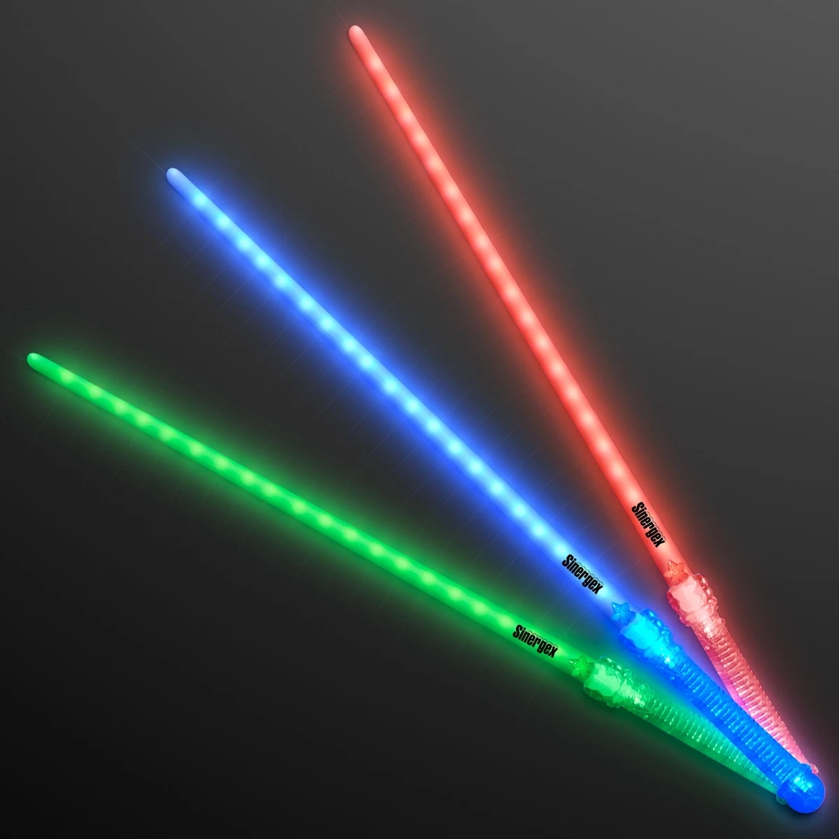 Flashing Assorted Play Light Up Sabers with 30 LEDs 1