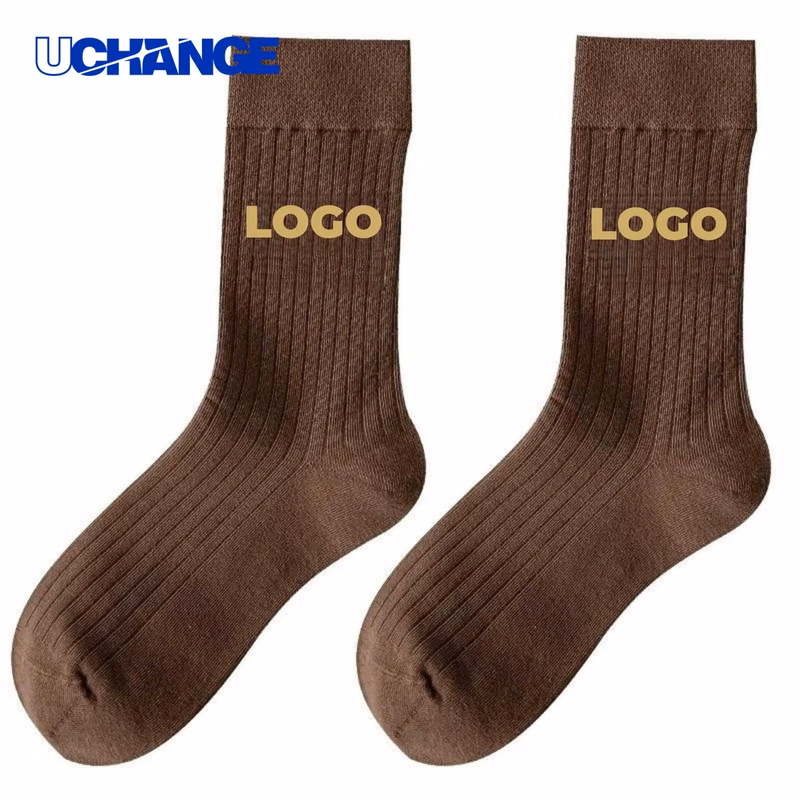 Hot Stamped Cotton Trend Tube Socks