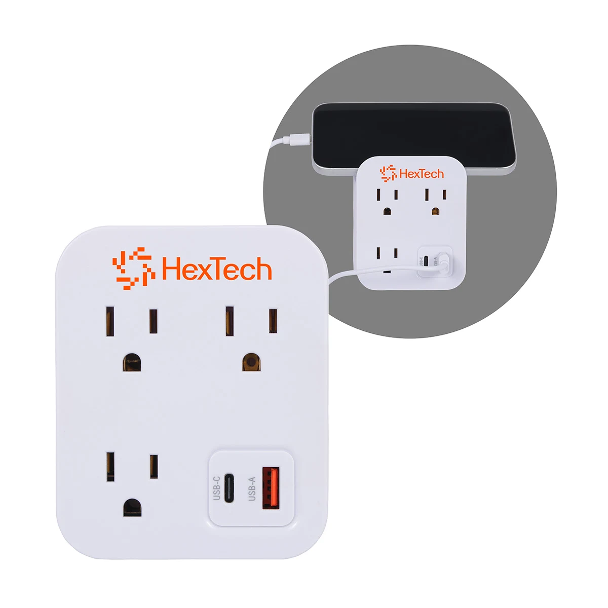 Flux 2.0 20W PD Wall Charger & Phone Holder 1