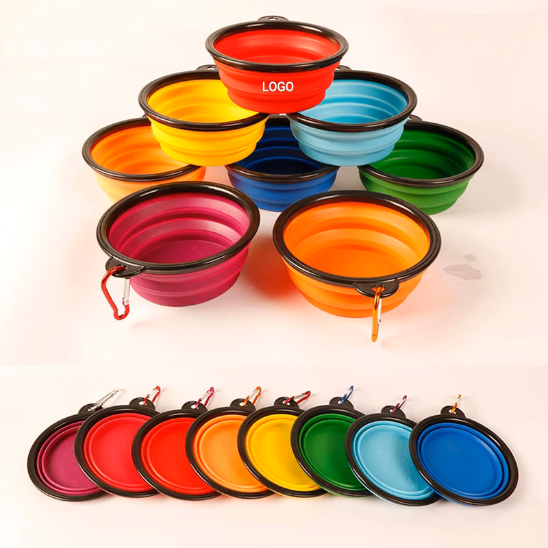 Collapsible Silicone Dog Bowl