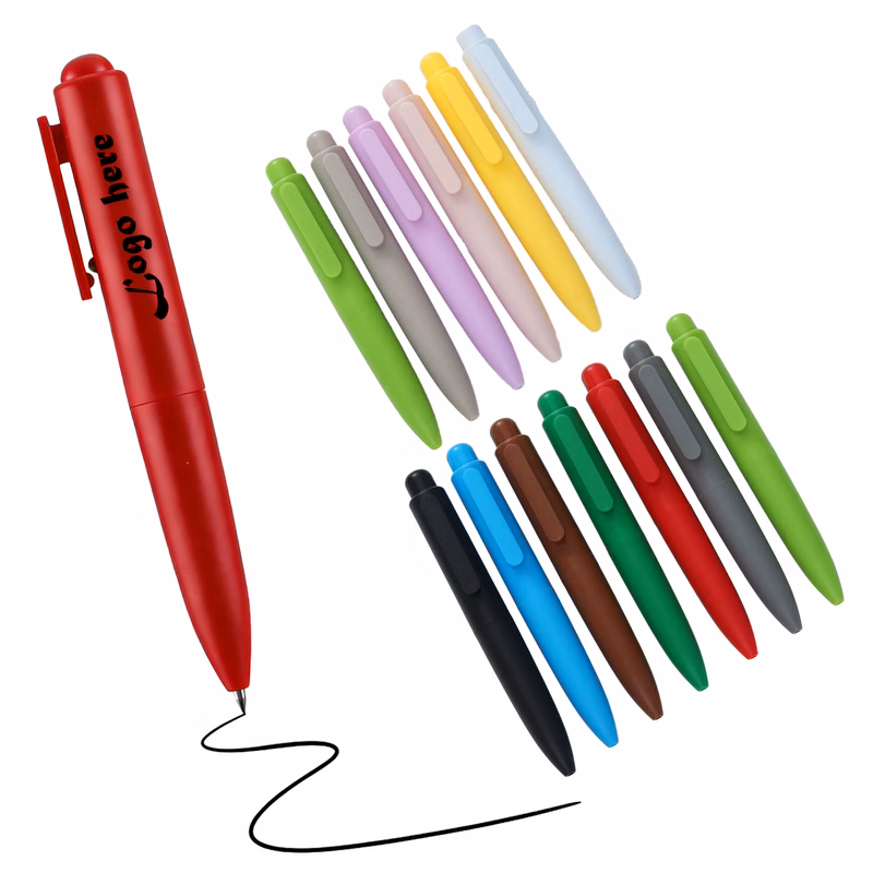 Quick-Dry Push-Type Portable Pocket Pen