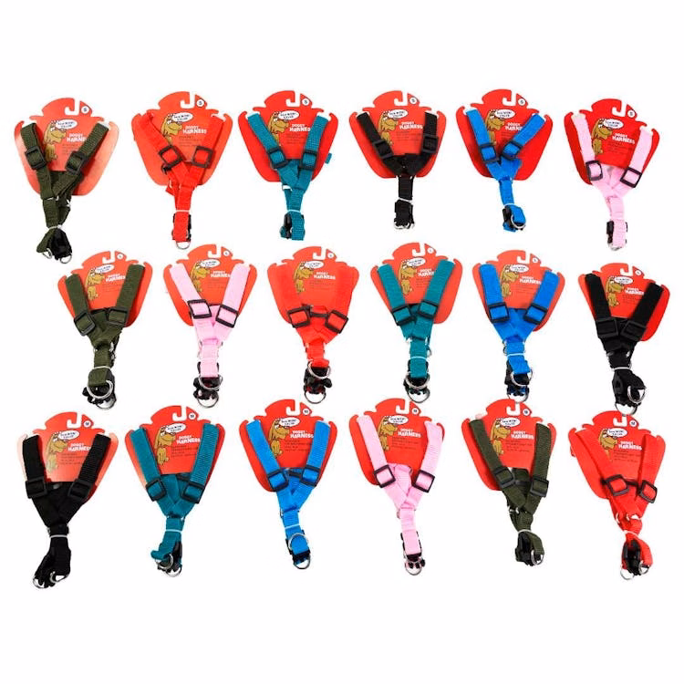Dog Harnesses - S M L Assorted Colors