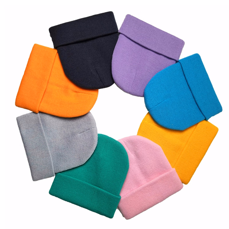 Winter Knit Beanie Hat