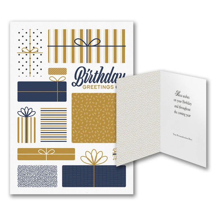 Annual Gift Birthday Card 1