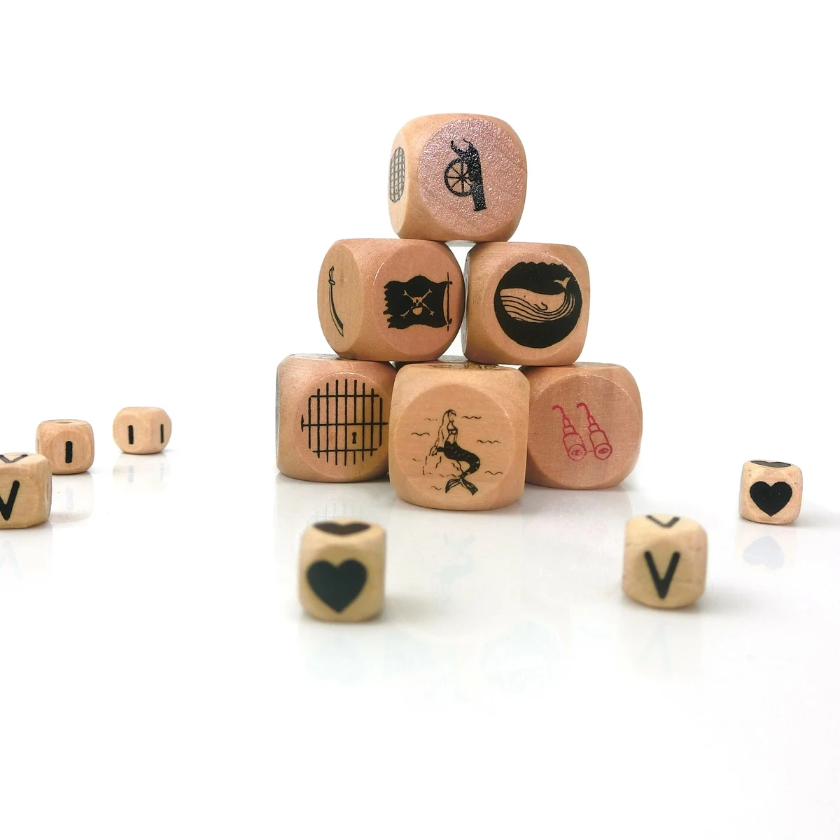 Wooden Dice 1