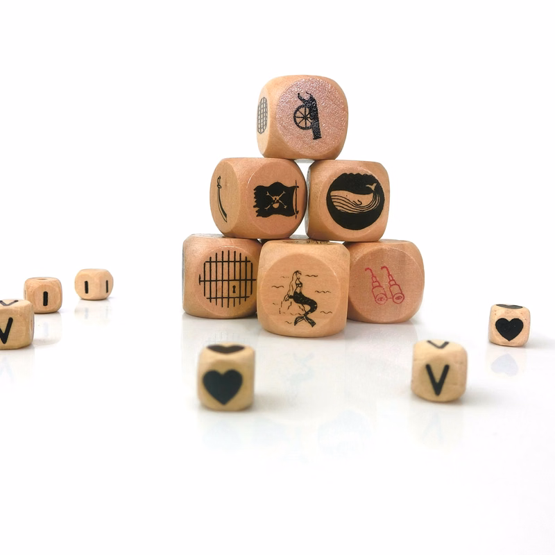 Wooden Dice