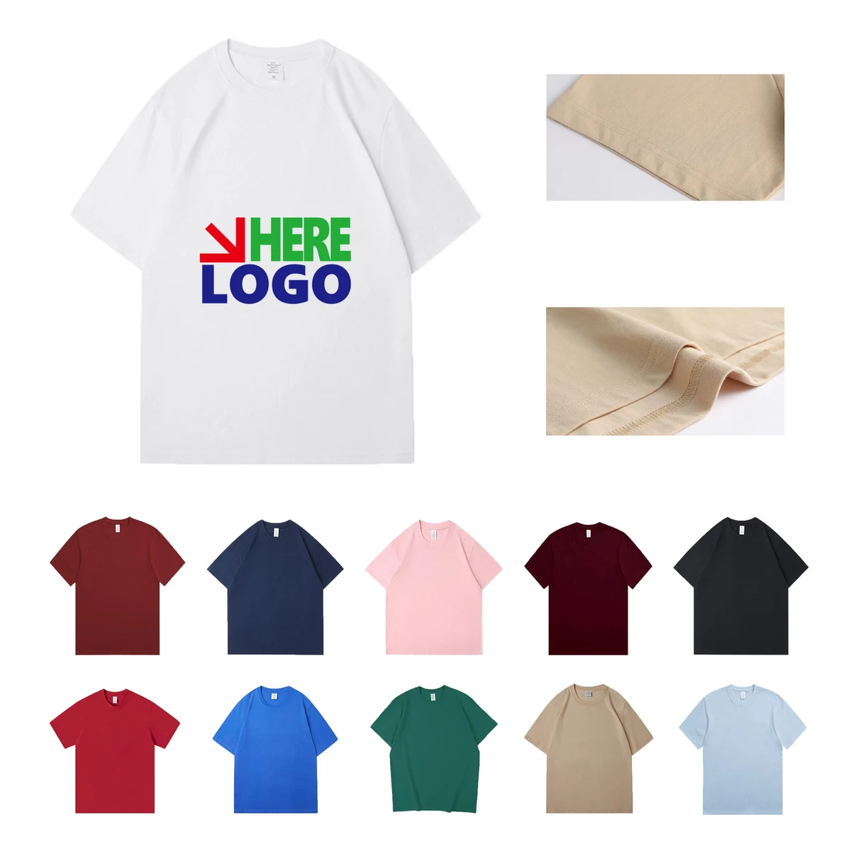 Pure Cotton T-shirt 1