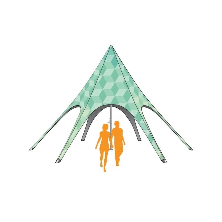 Fully Printed 26' Sky Tent 1