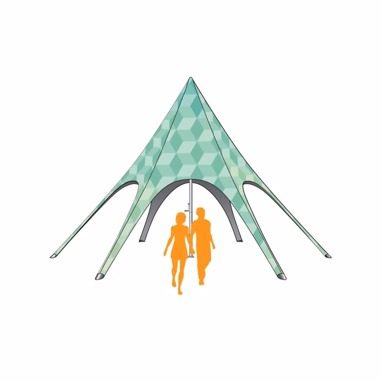 Fully Printed 26' Sky Tent