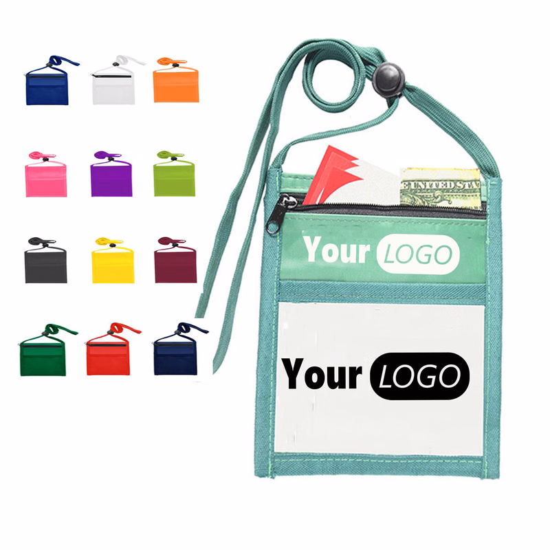 Hanging Rope Fabric Multifunctional Card Sleeve Bag